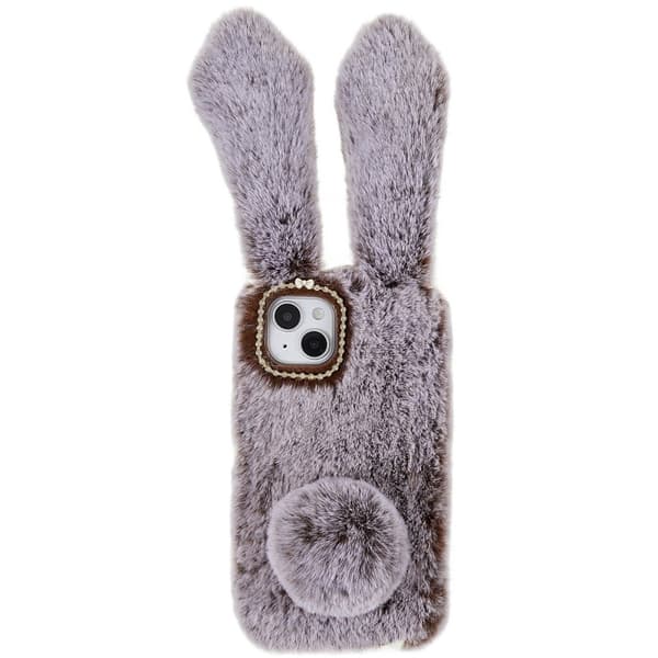 Cute 3D iPhone 14 Plus cover - Brun