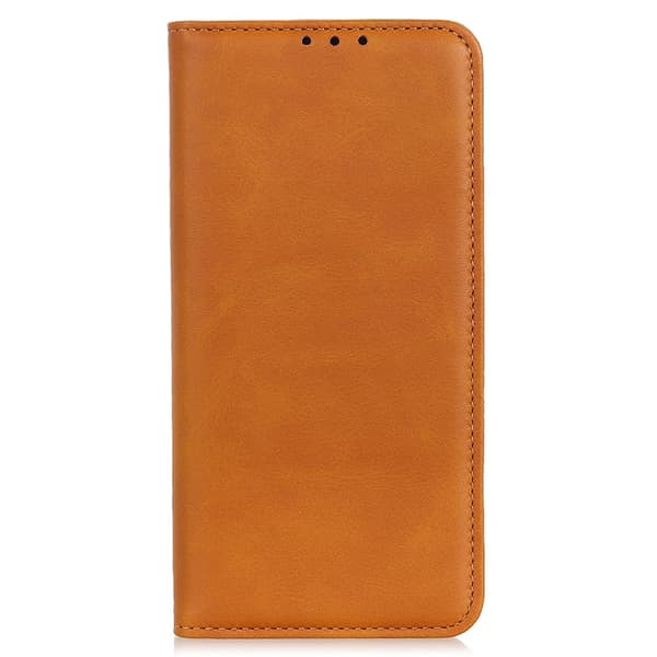 Honor X8d flip etui i ægte læder med pung - Brun