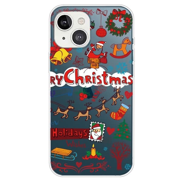 Deco iPhone 14 Plus kotelot - Joulukoriste