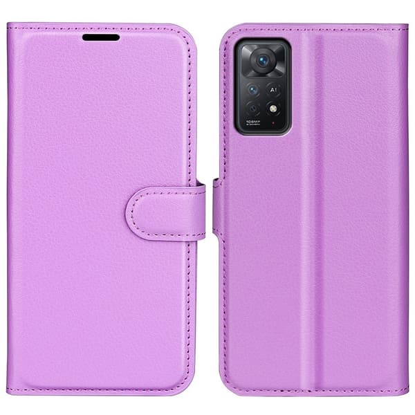 Klassisk Xiaomi Redmi Note 11S 5G / Xiaomi Redmi Note 11 Pro flip etui - Lilla