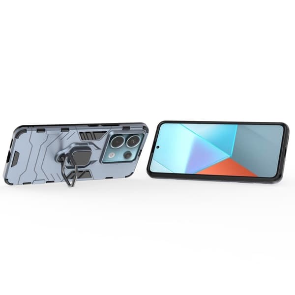 Støtsikkert Xiaomi Redmi Note 13 Pro 5G  Panther-telefonetui - Blå