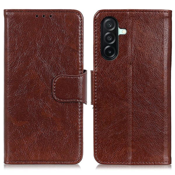 Neptune Læder Samsung Galaxy A27 Flip etui - Brun