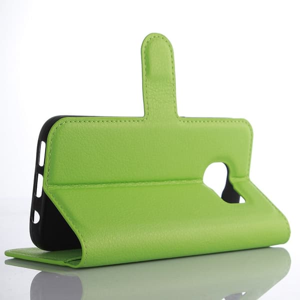 Klassisk Samsung Galaxy S7 Flip Etui - Grøn