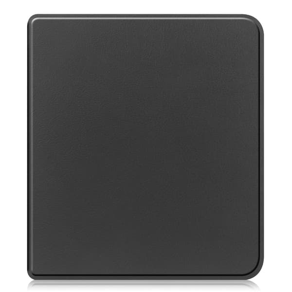 Kobo Libra Colour Case PU Nahka + TPU E-Reader Cover Tuki Auto Wake / Sleep - Musta