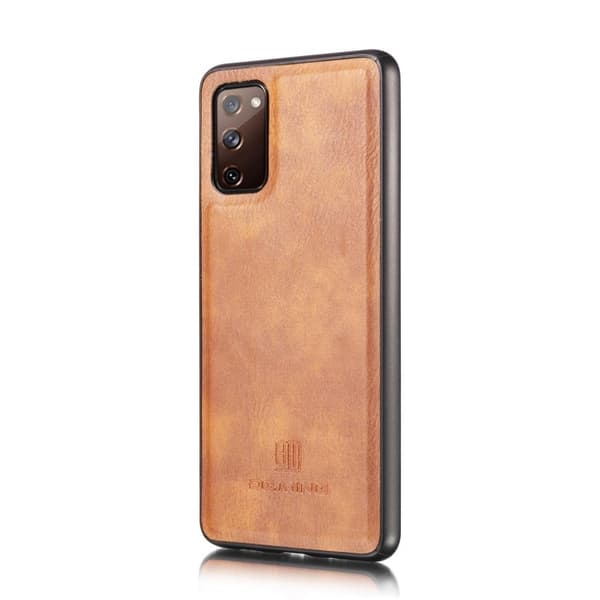 DG.Ming Samsung Galaxy S20 Fe 2-in-1 Pung Etui - Brun