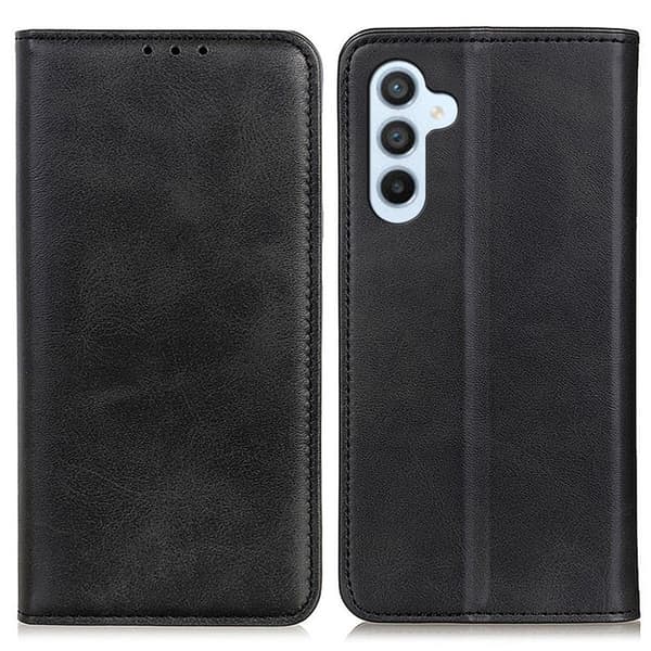 Samsung Galaxy S26 / Samsung Galaxy S26 Plus læderetui med pung - Sort