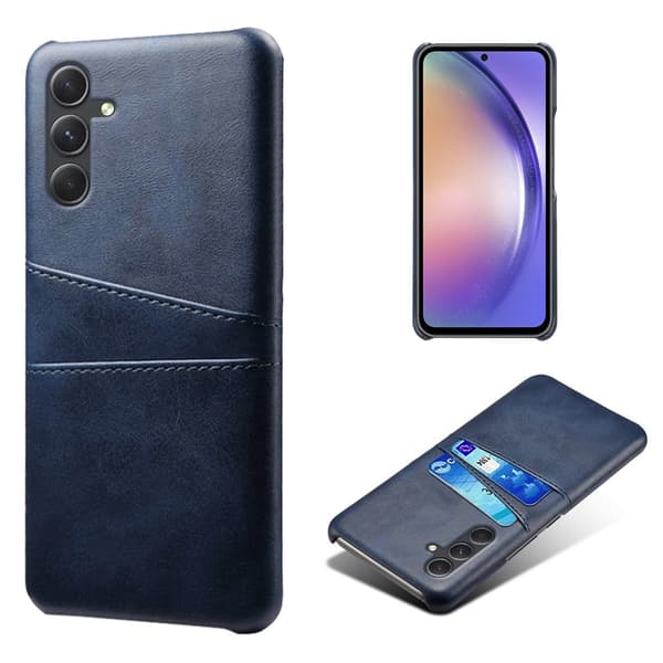 Dual Card Samsung Galaxy A55 deksel - Blå