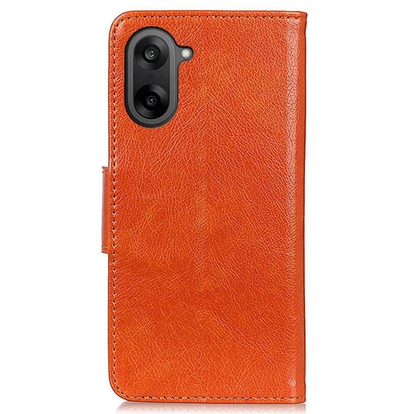 Neptune Læder OnePlus Nord CE5 Flip etui - Orange