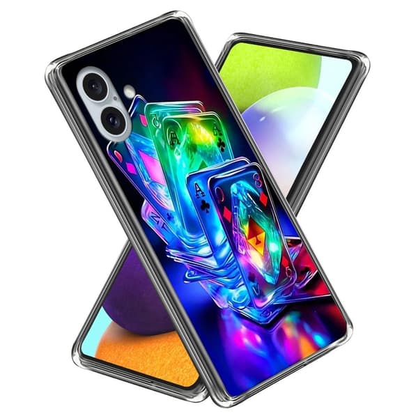 Vibe iPhone 16 Plus -kansi - Värikkäät Pelikortit