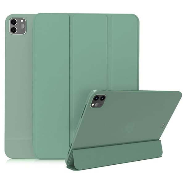 iPad Pro 11 (2022/2021/2020) Tri-fold Smart Wake/Sleep Tablet Case - Midnattsgrön