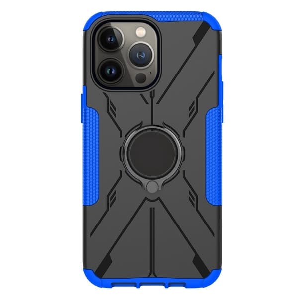 Magneettikannatin iPhone 14 Pro:lle - Sininen