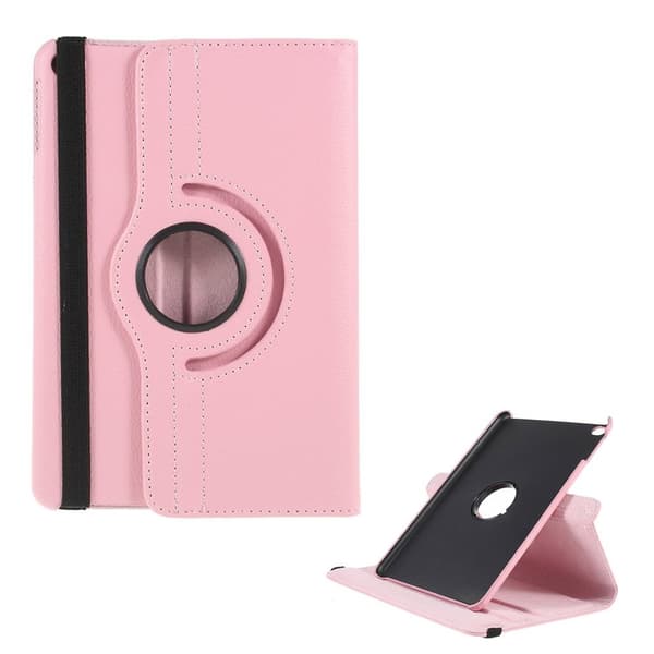 iPad Mini (2019) Litchi Skinnetui - Rosa