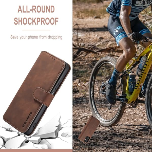 DG.Ming Samsung Galaxy A13 4G Retro Etui - Kaffe