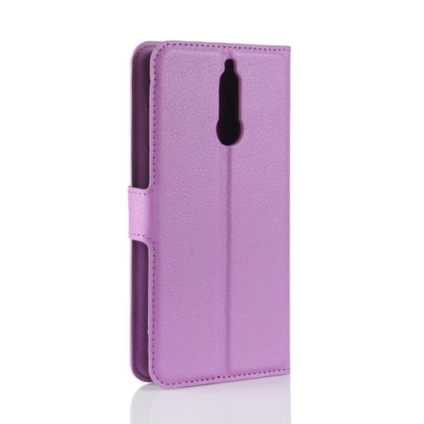 Huawei Mate 10 Lite Litchi skind etui - Lilla