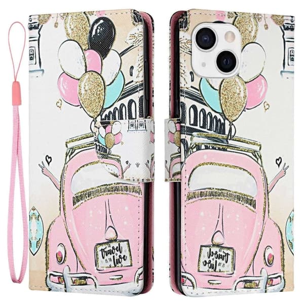 Wonderland iPhone 14 Plus flip etui - Bil