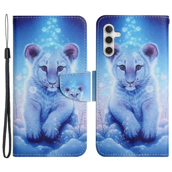 Wonderland Samsung Galaxy A35 flip-etui - Leopard