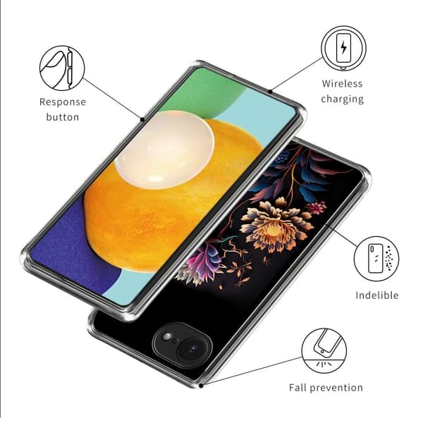 Vibe iPhone 16e -kansi - Kukka