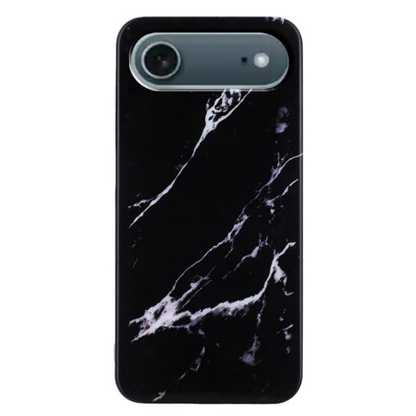 Marmordesign iPhone Air deksel - Svart