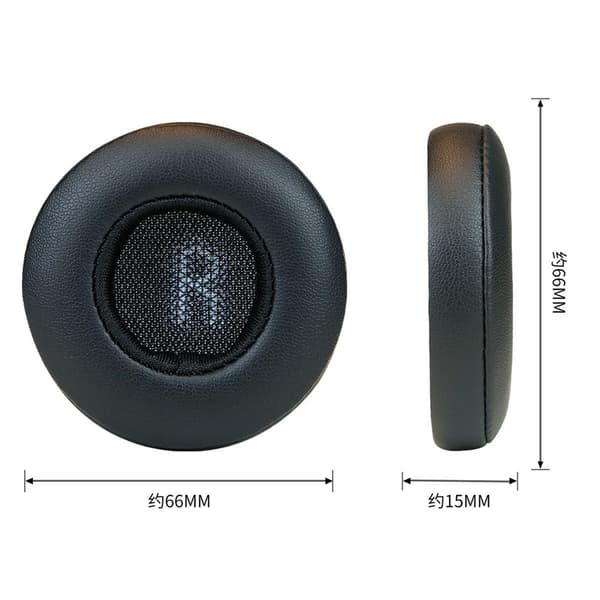Öronkuddar till hörlurar för JBL E45 / E45BT / E35 Öronkuddar i proteinläder - Röd