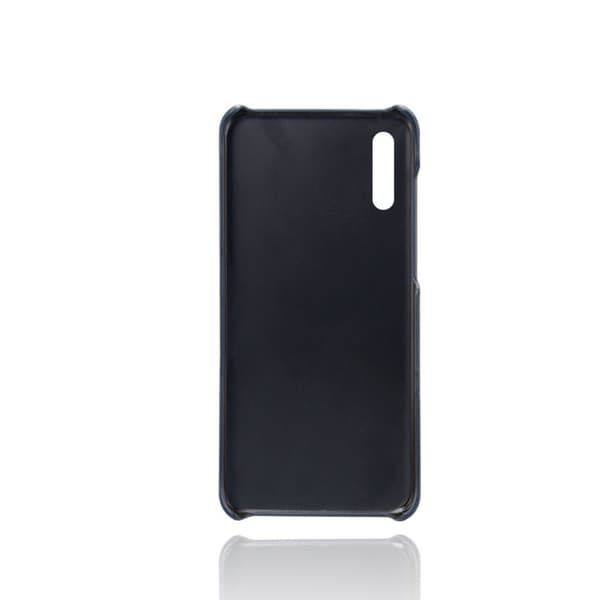 Samsung Galaxy A50 Læderbelagt etui - Mørkeblå