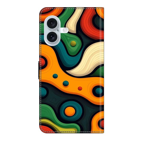 Wonderland iPhone 17 flip etui - Malet