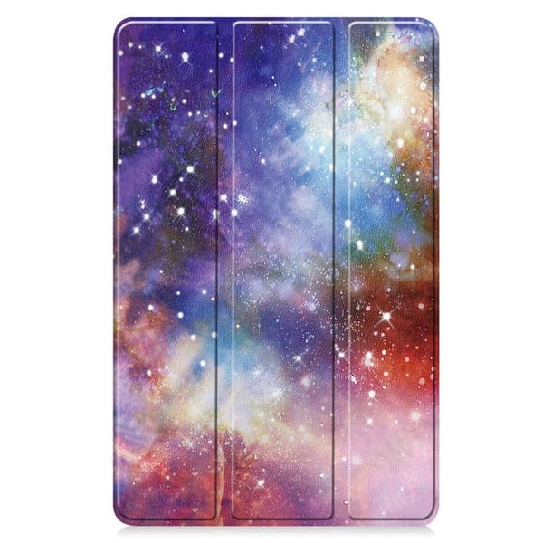 Honor Pad X9 Pro Case Pattern Print Leather Stand Tablet Cover - Galaxy