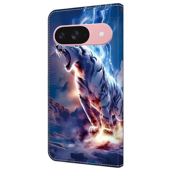Wonderland Google Pixel 9 / Google Pixel 9 Pro flip kuoret - Ukkostiger