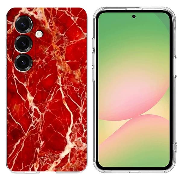 Abstract Samsung Galaxy A56 kotelot - Punainen