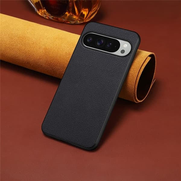 Mat og elegant tekstureret Google Pixel 10 Pro XL cover - Sort