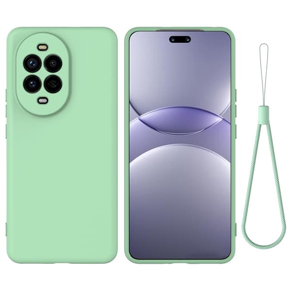 Matte Liquid Huawei nova 14 5G silikone cover - Grøn