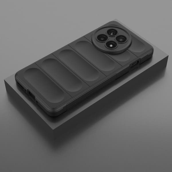 Blødt grebsformet Xiaomi Redmi Note 13R / OnePlus Ace 5 / OnePlus Ace 5 Pro cover - Sort