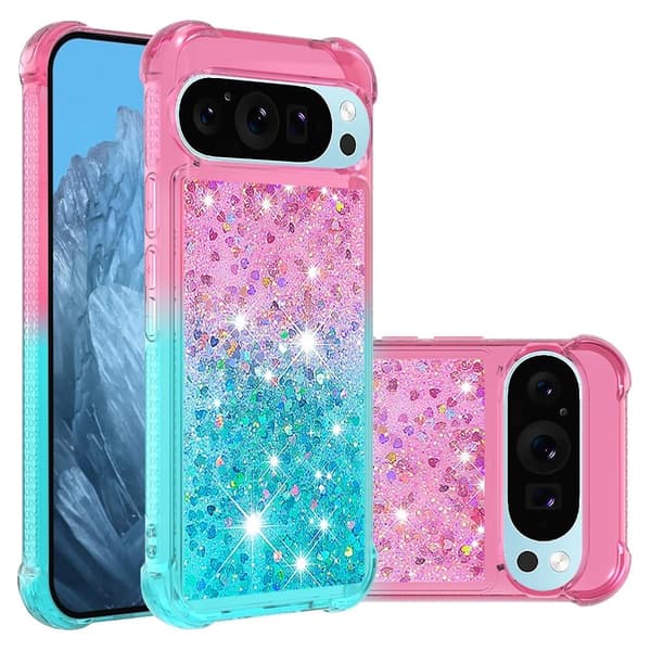 Princess Google Pixel 10 Pro / Google Pixel 10 deksel - Rosa + Himmelblå