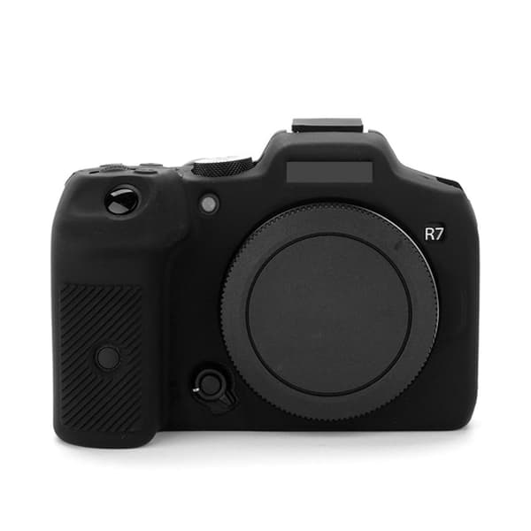 Canon EOS R7 silikonisuojus - Musta
