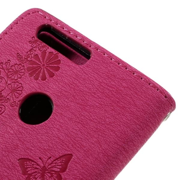 Huawei Honor 8 holdbart silicone-etui - Rød