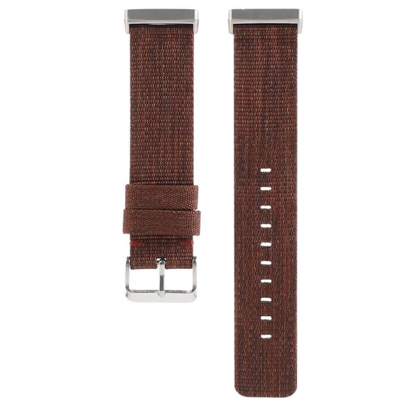 Fitbit Sense 2 / Versa 4 nylon-urrem - Brun