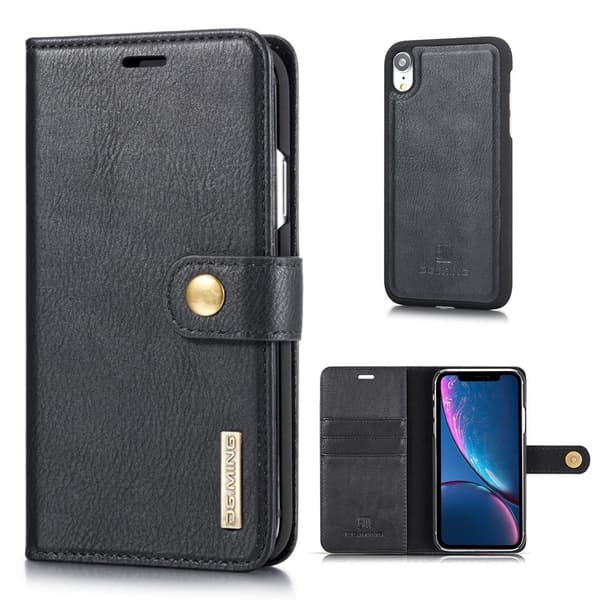 DG.Ming 2-i-1 iPhone Xr fodral - Svart
