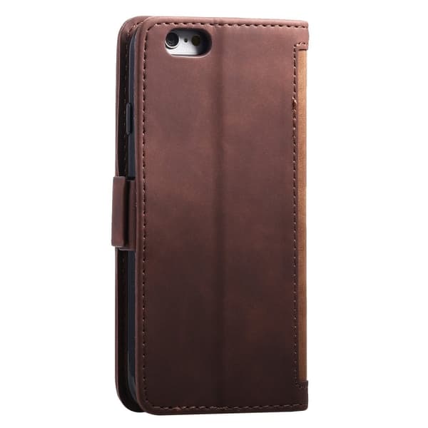 Suburbian läder iPhone 16e fodral - Brun