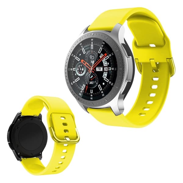 Samsung Galaxy Watch (46mm) silikone Urrem - Gul