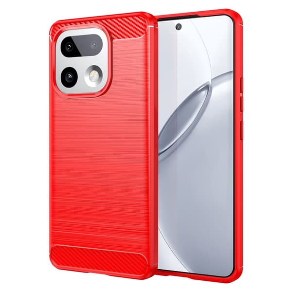 Carbon Flex Realme 16 Pro Plus cover - Rød