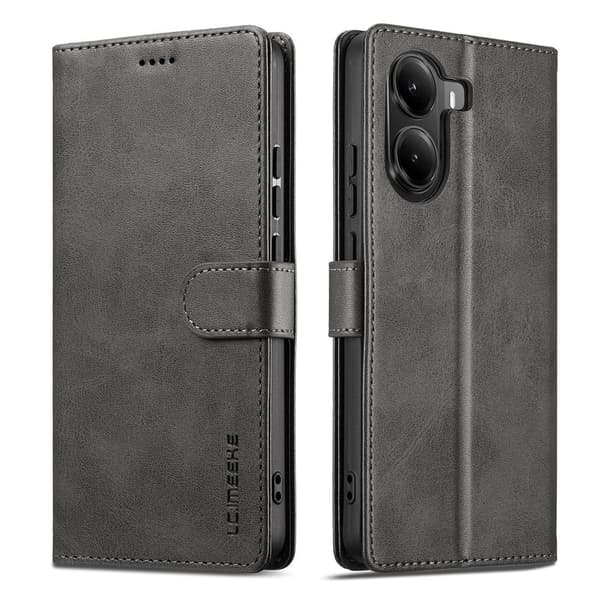 LC.IMEEKE Xiaomi Poco X7 Pro flip etui - Grå