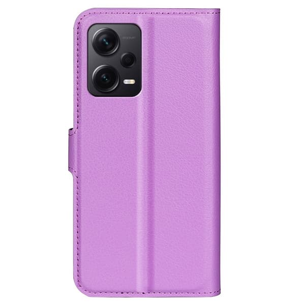 Klassisk Xiaomi Redmi Note 12 Pro Plus Flip Etui - Lilla