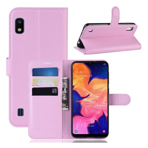 Classic Samsung Galaxy A10 veske - Rosa