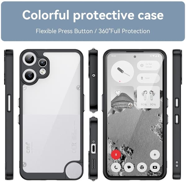 Nothing CMF Phone 2 Pro smart akryldeksel - Svart
