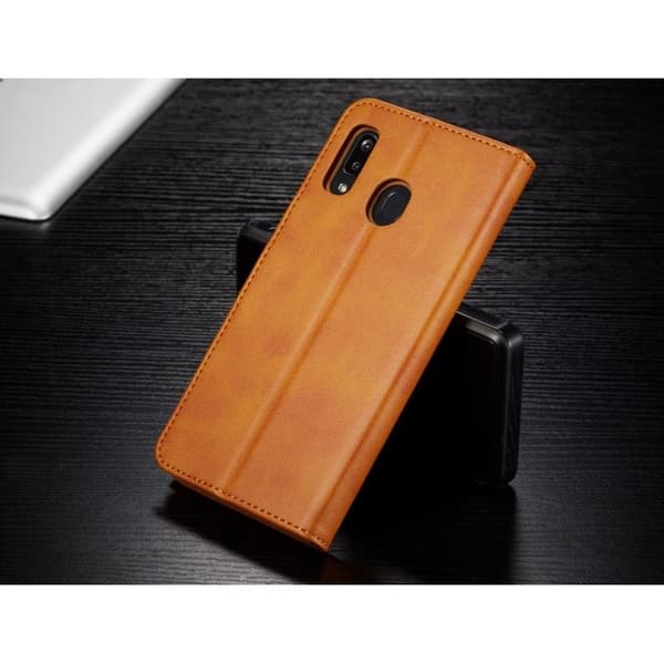 LC.IMEEKE Samsung Galaxy A20e flip etui - Brun