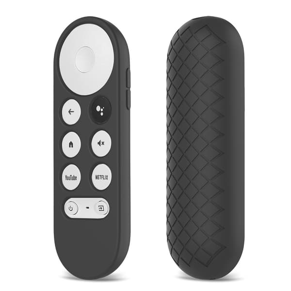 Google Chromecast 2020 TV silikonisuojus - Musta