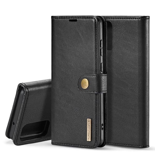 DG.MING Samsung Galaxy S20 2-i-1 Wallet Etui - Sort