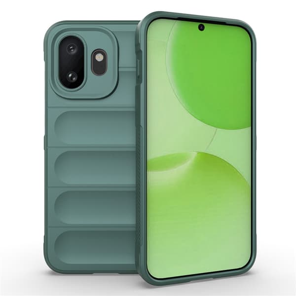 Blødt grebsformet OnePlus 15T cover - Grøn