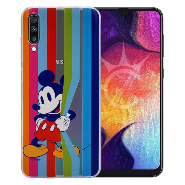 Mickey Mouse #26 Disney cover til Samsung Galaxy A70 - Transparent