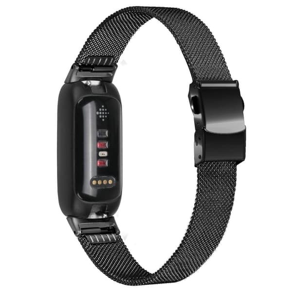 Fitbit Inspire 3 stropp i rustfritt stål - Svart