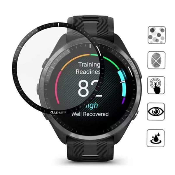 1 stk Garmin Forerunner 965 buet skjermbeskytter